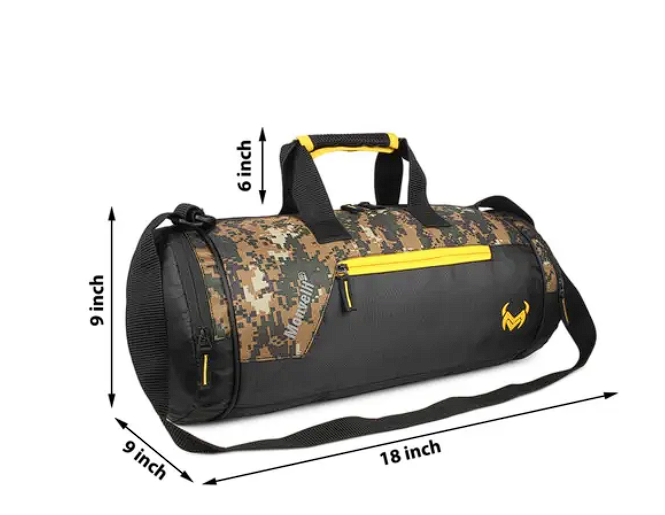 ARMY PRINT GYM BAG